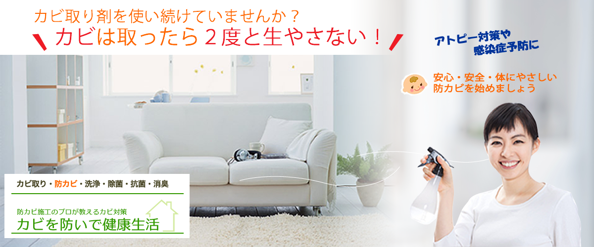 カビ取り、除菌剤、防カビ剤通販ショップ